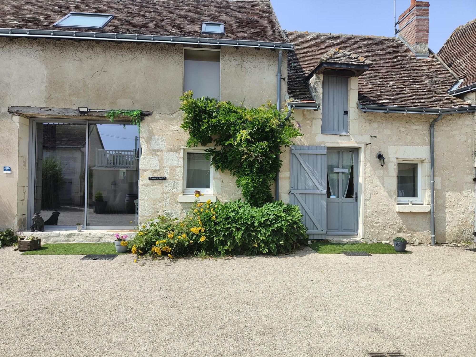 Gite Les Piraudieres Noyant-de-Touraine Kamer foto